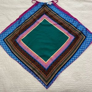 Multicolor handkerchief blouse